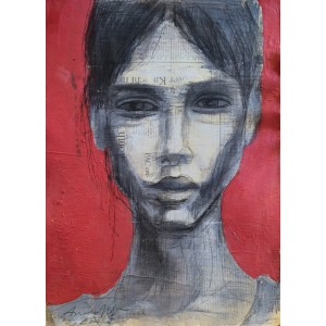 Arsalan Naqvi, 12 x 16 Inch, Mixed Media on Paper, Figurative Painting, AC-ARN-166